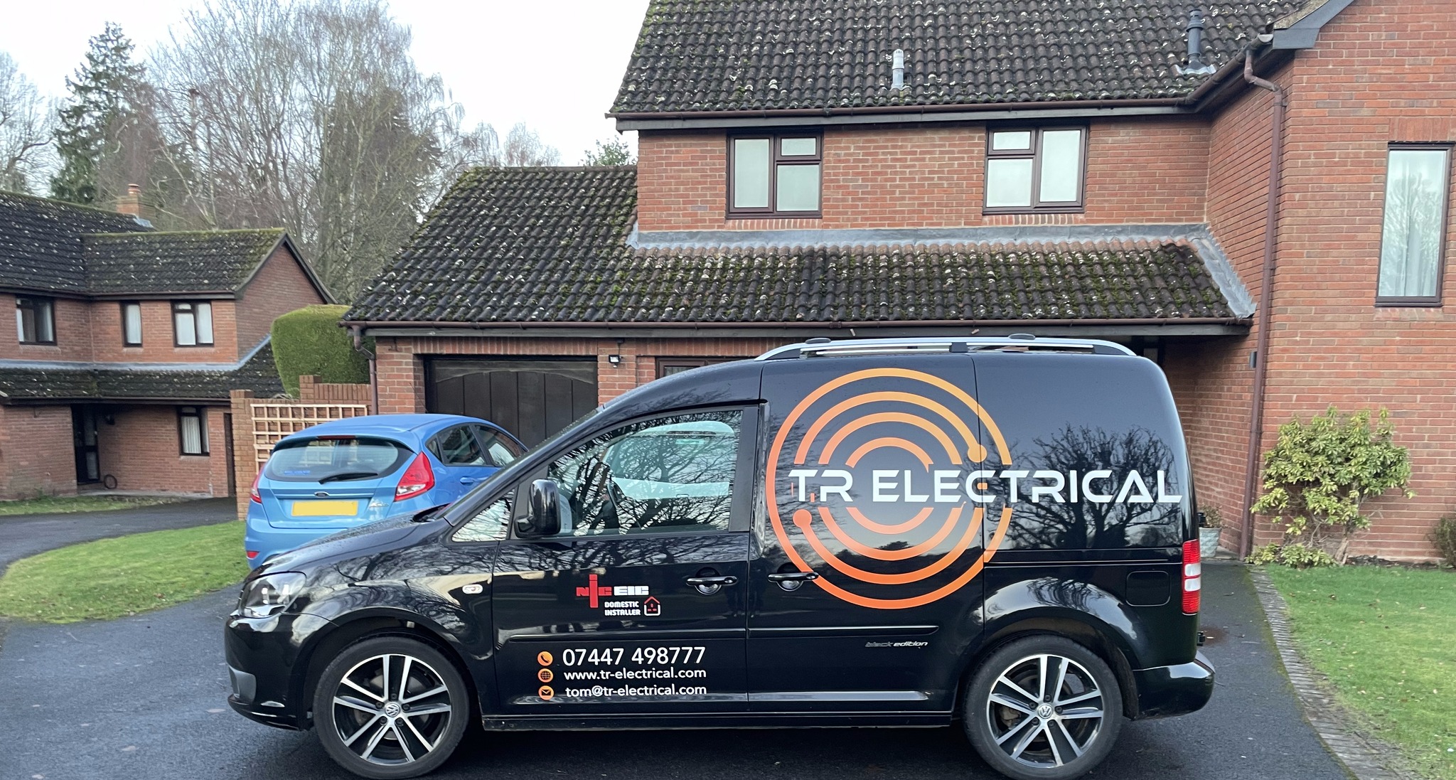 Tom's van - electrician in Hereford