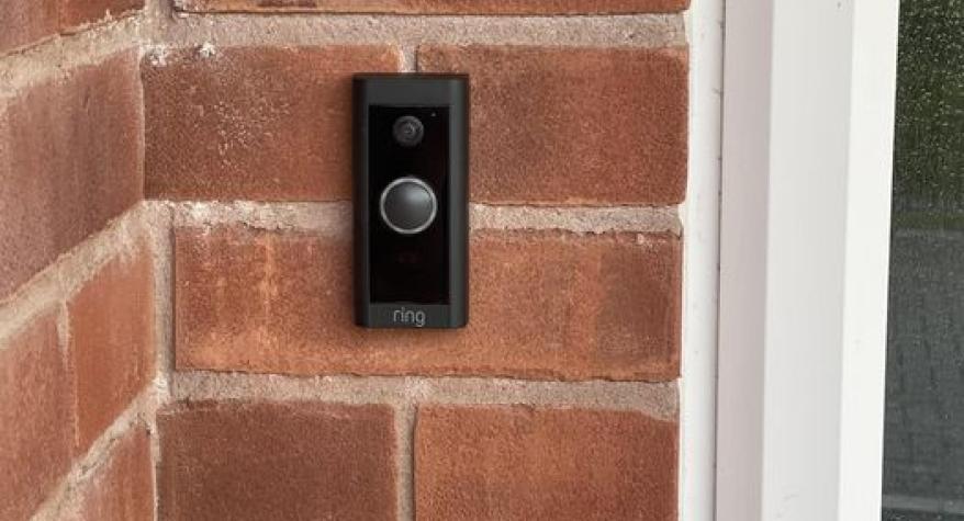 Ring smart doorbell installation in Hereford