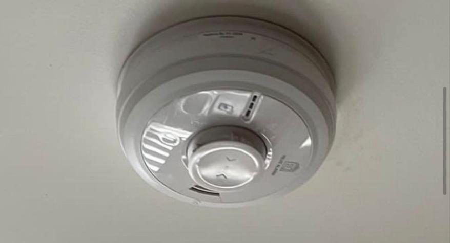 Smoke detector installed by TR Electrical in Hereford